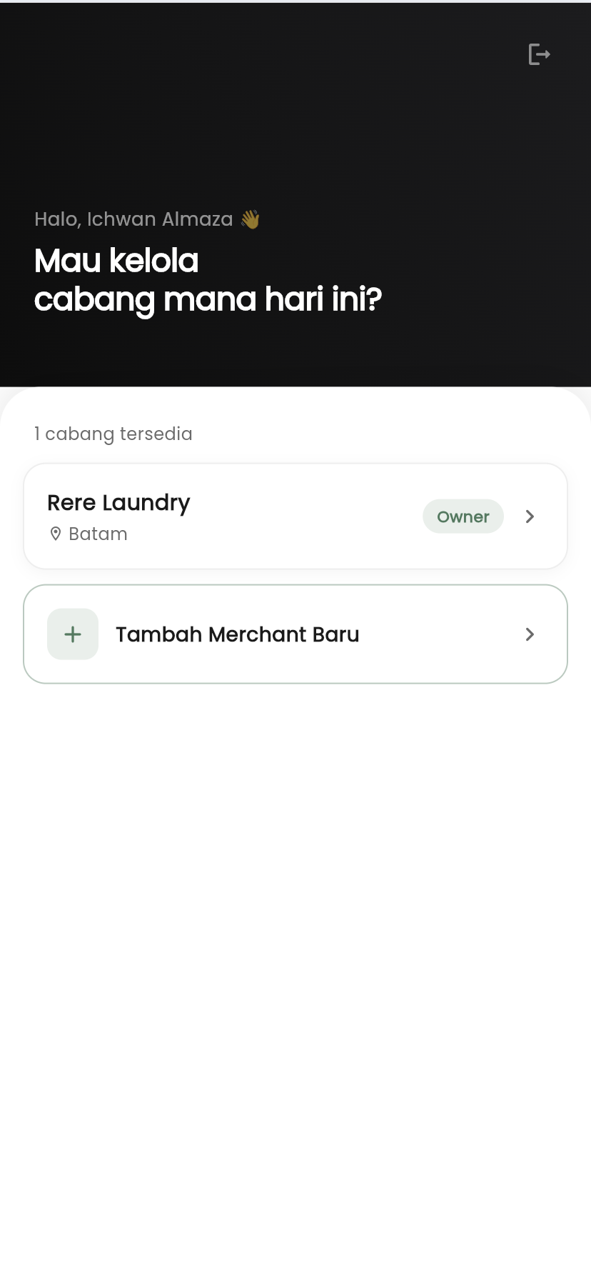 Pemilih cabang milik owner